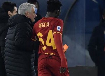 Afena-Gyan wore fake trainers so I had to buy him new ones – Mourinho