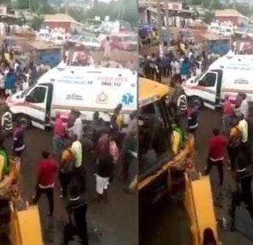 Tender Crashes On Its Way To Quench Fire