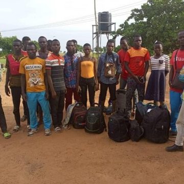 GIS Repatriates 17 Foreigners Arrested In Bunkpurugu