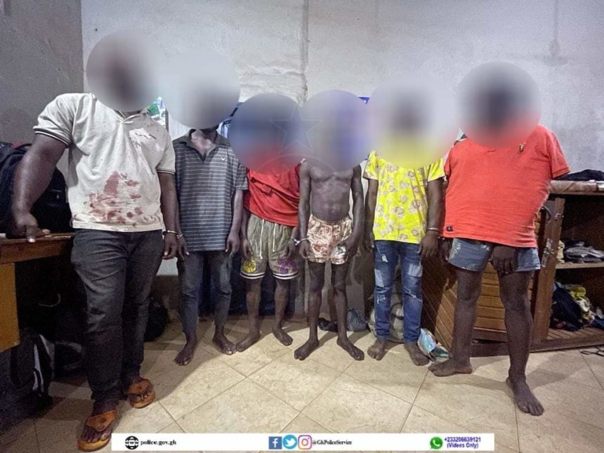 Police nab gang of 6 armed robbers in Bono East