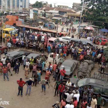Suame interchange project begins September – Kyei-Mensah-Bonsu assures after crowd booed and pelted him with water sachet