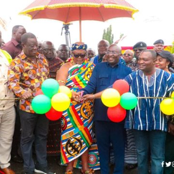 Bawumia commissions Phase 1 of 100km Rehabilitation and Auxiliary Infrastructure of Kumasi Inner Ring Road