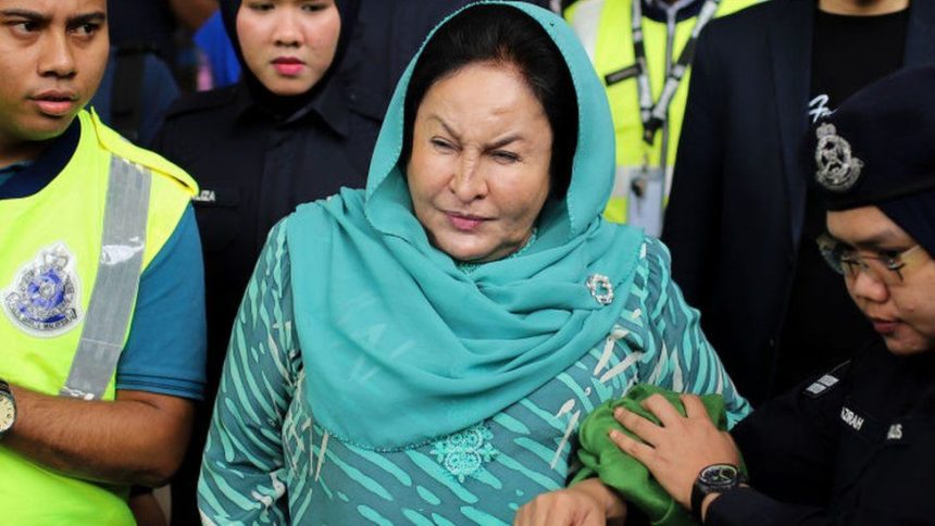 Rosmah Mansor: Wife of ex-Malaysian PM Najib gets 10 years jail for bribery