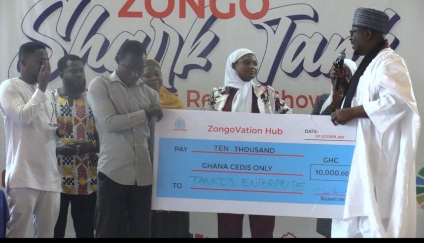 Lakeside University student emerged winner of the maiden edition of  Zongo Shark Tank business reality show.