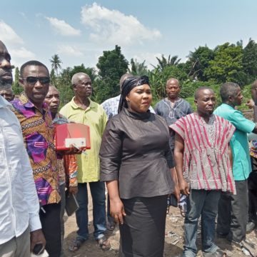 Chiefs of Oyarifa release land to LaNMMA for the construction of CHPS compound