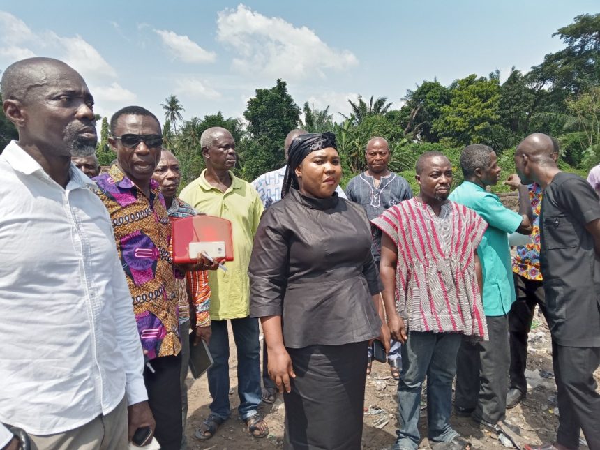 Chiefs of Oyarifa release land to LaNMMA for the construction of CHPS compound
