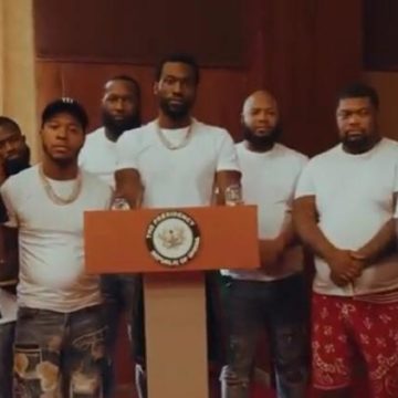 Ghanaians condemn Meek Mill’s video shoot at Jubilee House