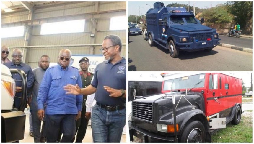 Ghana begins to locally manufacture its own bullion vans to combat robbery
