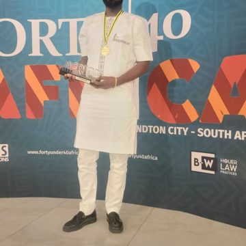 Afro Arab Group CEO dedicates 40Underforty Africa Award to Youth in Nima and Maamobi