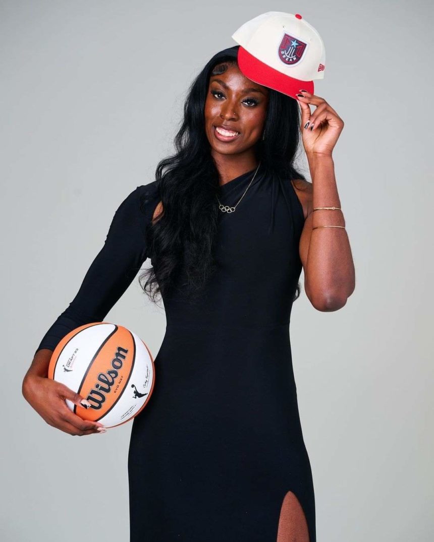 Laeticia Amihere Becomes First Ghanaian to be Drafted to the WNBA