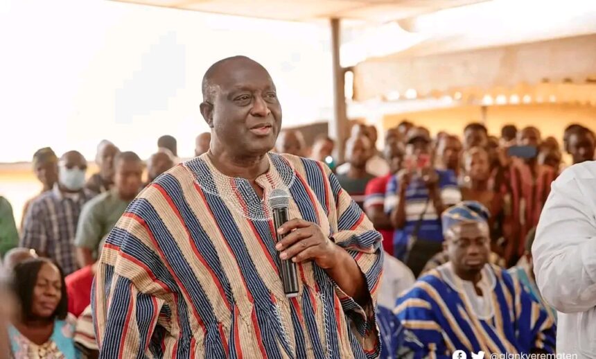 Alan Urges Kennedy Agyapong to part ways with NPP