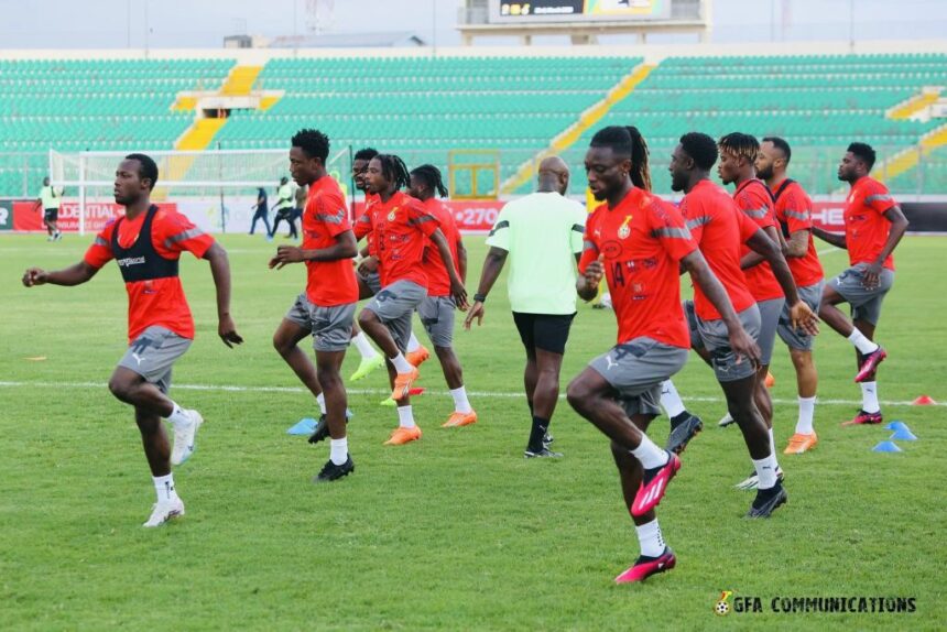 2025 AFCON QUALIFIERS: Black Stars Fine-Tune Tactics in Final Training Session Ahead of Sudan Showdown