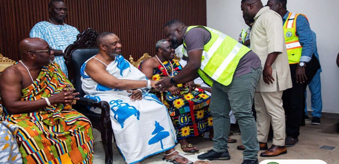 Ga Mantse pledges support for Accra decongestion efforts