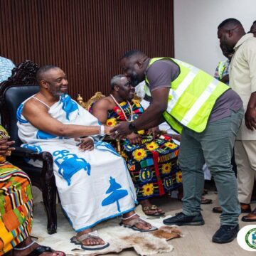 Ga Mantse pledges support for Accra decongestion efforts