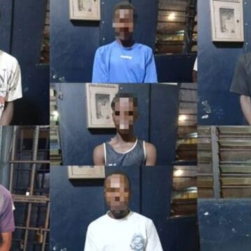 Police arrest 7 suspects for robbery at Ashaima