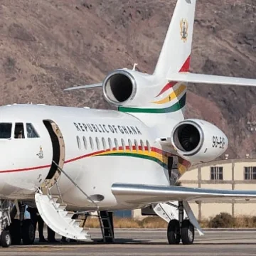 Presidential Jet Heavily Corroded, Still Grounded in France – Defence Minister
