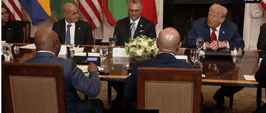 Trump Lauds Liberian President’s Fluency, Stirs Controversy Across Africa
