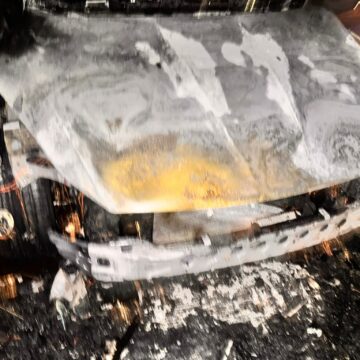 Vehicle Severely Damaged in Late-Night Blaze at University of Ghana