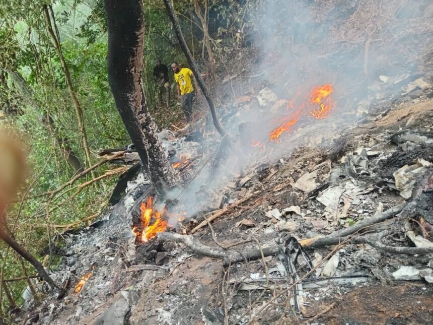 Helicopter Crash: Rescue Mission Underway in Ashanti Region