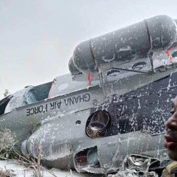 Ghana Armed Forces Helicopter Reportedly Crashes, Ministers Believed to Be On Board