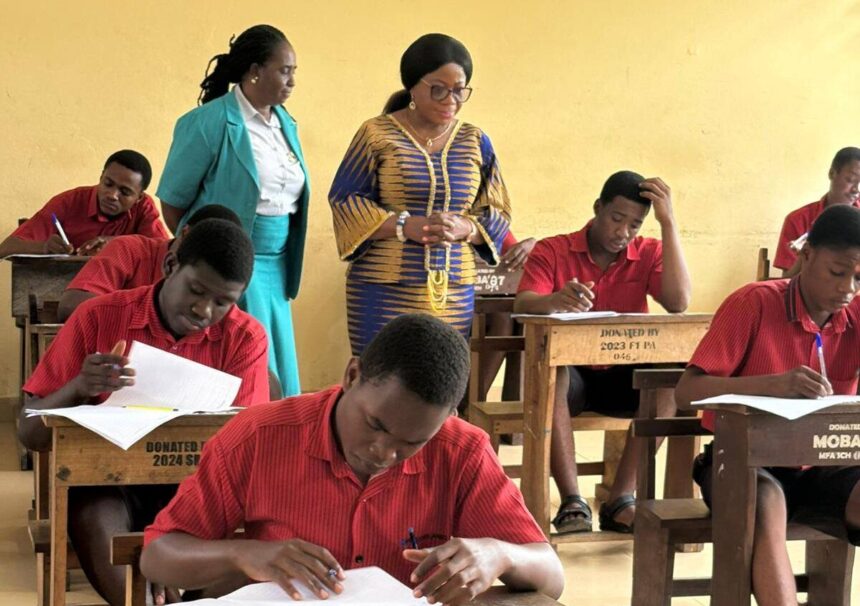 GES Leadership Tours Exam Centers To Safeguard Integrity Of WASSCE