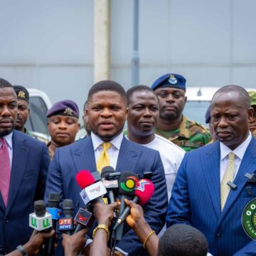 Gold Board Donates GHS 5 Million and Vehicles to Boost Fight Against Illegal Mining
