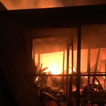 Madina Market engulfed by flames, property lost but no casualties