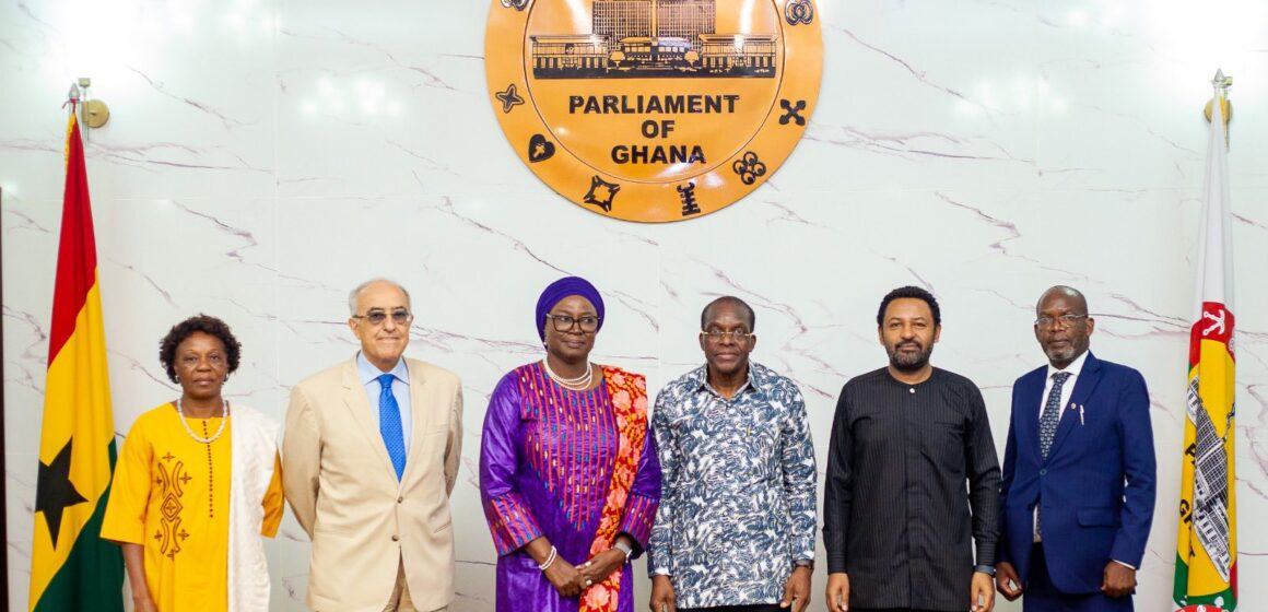 ACHPR Delegation Calls on Speaker Bagbin, Urges Ghana to Submit Outstanding Human Rights Report
