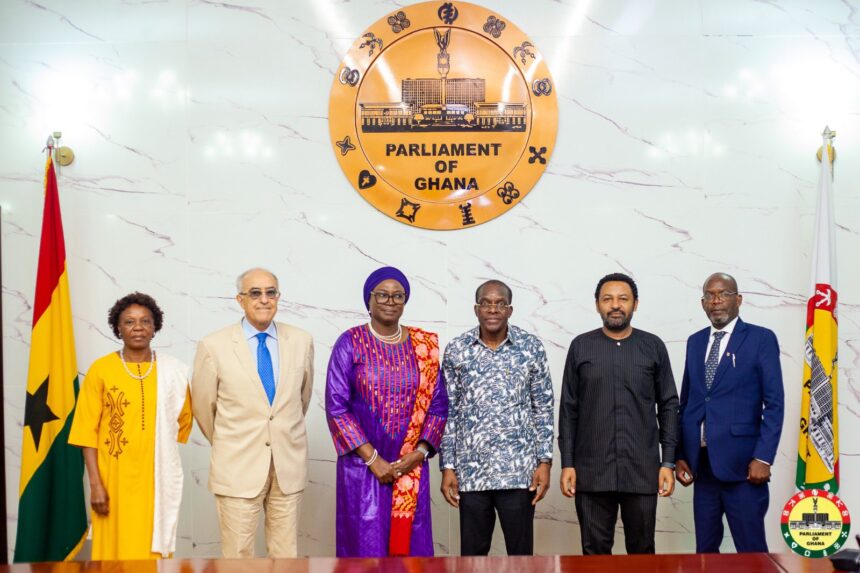 ACHPR Delegation Calls on Speaker Bagbin, Urges Ghana to Submit Outstanding Human Rights Report
