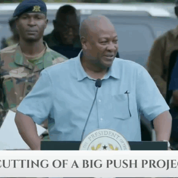 Mahama Pledges Nationwide Road Development Under Big Push Programme