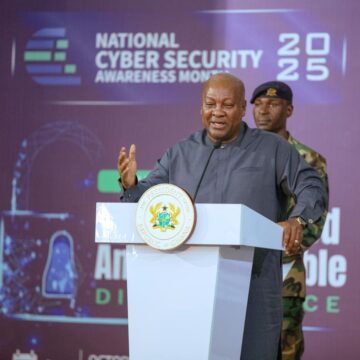 Mahama Launches Cyber Security Awareness Month, Inaugurates 18-Member Committee