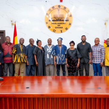 Speaker Bagbin Urges Ga Royals to Unite for Accra’s Development