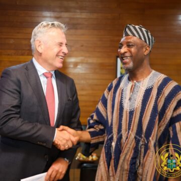 Interior Minister Welcomes New EU Ambassador, Reaffirms Commitment to Peace and Development