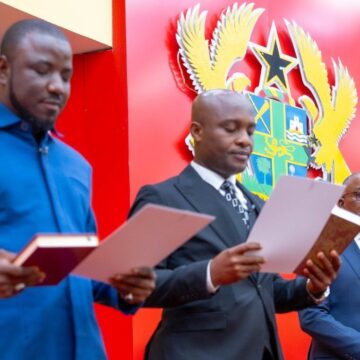 Bagbin Swears In New MPs for Akwatia and Tamale Central