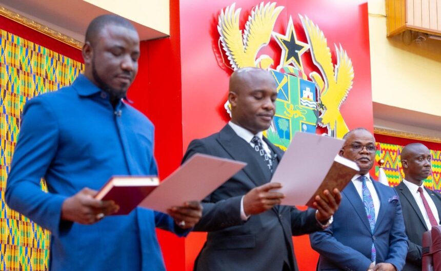 Bagbin Swears In New MPs for Akwatia and Tamale Central