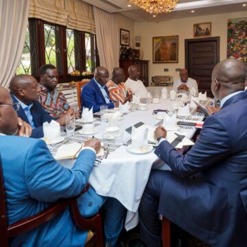 Akufo-Addo Meets NPP Presidential Aspirants Over Party Unity