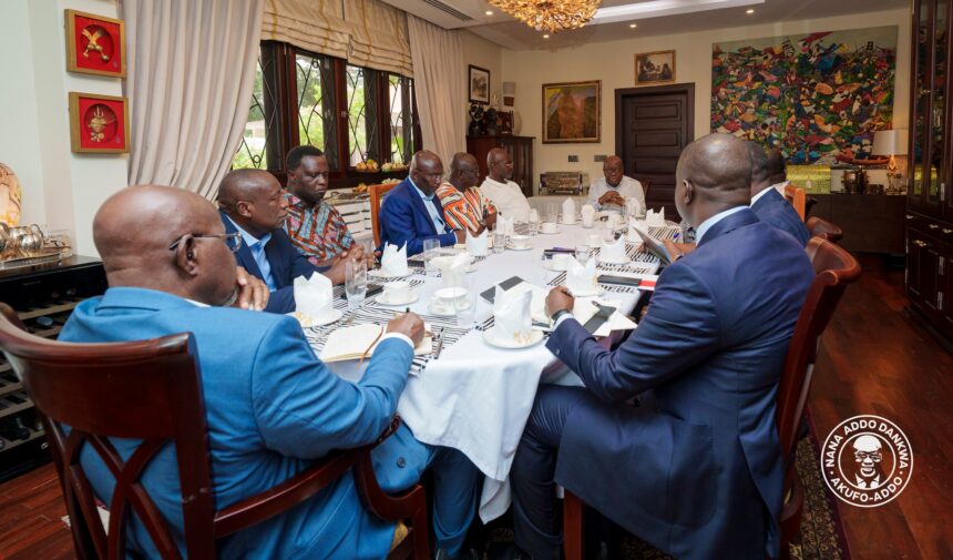 Akufo-Addo Meets NPP Presidential Aspirants Over Party Unity Akufo-Addo Meets NPP Presidential Aspirants Over Party Unity
