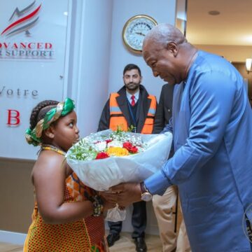 President Mahama in Paris for Peace Forum; to Attend Grand Egyptian Museum Opening in Cairo