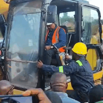 President Mahama Breaks Ground for Cape Coast–Takoradi Road Dualisation
