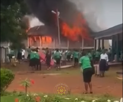 GNFS Quells Dormitory Fire at Kwapong Nursing College in Ahafo Region GNFS Quells Dormitory Fire at Kwapong Nursing College in Ahafo Region