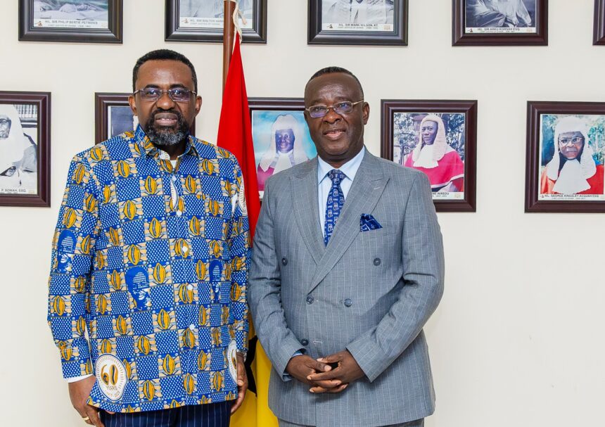 Bank of Ghana Leadership Calls on New Chief Justice