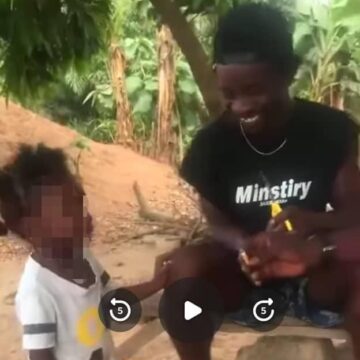 Police Launch Probe Into Viral Video of Man Giving Cigarette to Child