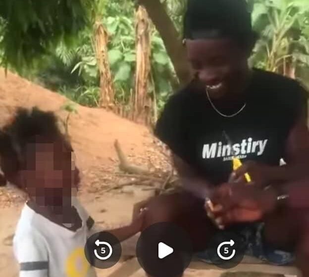 Police Launch Probe Into Viral Video of Man Giving Cigarette to Child