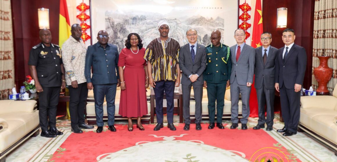 Ghana, China Strengthen Bilateral Ties Through Security and Development Talks