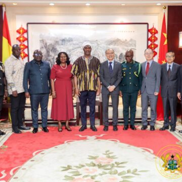Ghana, China Strengthen Bilateral Ties Through Security and Development Talks