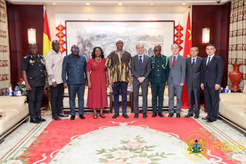Ghana, China Strengthen Bilateral Ties Through Security and Development Talks