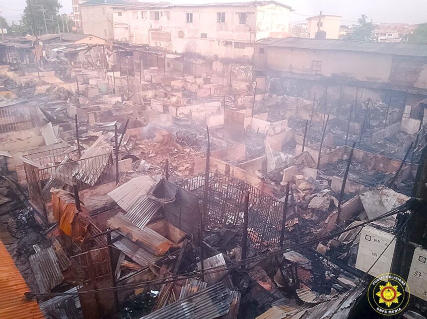 8-Year-Old Girl Dies in Dansoman Market Fire