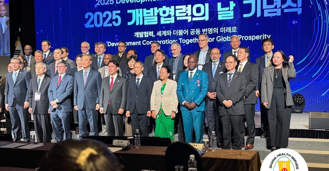 Ghana-Korea Health Ties Strengthened as Ag. DG GHS Receives Diplomatic Medal