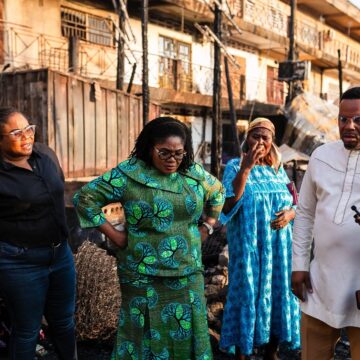 Gender Minister Visits Dansoman Market After Devastating Fire