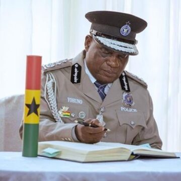 President Mahama grants IGP Yohuno a two-year tenure extension.